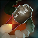 Homing Missile custom icon from B.U.S.T.E.R of the Crimson Witness (default icon shown)