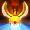 Press The Attack custom icon from Legion Commander Automaton Persona (default icon shown)