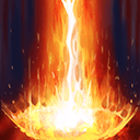 Light Strike Array custom icon from Golden Wyrmwrought Flare (default icon shown)