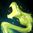 Mystic Snake custom icon from Fate of Hydrophiinae of the Crimson Witness (default icon shown)