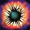 Spiked Carapace custom icon from Tyrian Latticean Hierarchy (default icon shown)