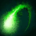 Poison Attack custom icon from Malefic Drake's Hood of the Crimson Witness (default icon shown)
