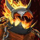 Permanent Immolation custom icon from Hellsworn Construct (default icon shown)