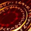 Shadow Word custom icon from Umbral Glyph (default icon shown)
